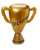 Inflatable Gold Champion Cup Handle Blow Up Trophy