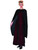 Womens Deluxe Black 45 Inch Panne Velvet Cape Costume Accessory