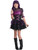 Child's Girls Monster High Elissabat Costume And Wig Bundle