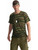 Adult Large Army Soldier Costume Military Camouflage Camo T-Shirt
