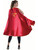 Womens Deluxe Red Supergirl Crime Fighter Cape Costume Accessory