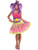 Women's Circus Sweetie Pink Polka Dot Costume Accessory Clown Corset Belt