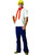 Adult's Large Scooby-Doo Fred Jones Costume With Wig