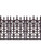 24" x 30' Creepy Fence Backdrop Scene Setter Decal Halloween Decoration