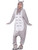 Adults Bunny Fuzzy Furry PJ Toonsies Bodysuit Hooded Animal Costume