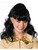 Child Girls Bratz Jade Long Black Ponytail Costume Wig
