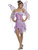 Womens Adult Pink Purple Butterfly Mystical Faerie Fairy Costume