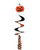 3' 6" Ghost Inside Pumpkin Halloween Wind Spinners Halloween Decorations