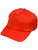 Adults Red Color Baseball Hat Costume Accessory