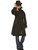 Womens Sexy Funny Trench Coat And Under Shirt Flasher Costume