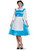 Tween Girls Disney Princess Beauty And The Beast Belle Blue Dress Costume