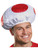 Adults Nintendo Mario Brothers Red Mushroom Hat Costume Accessory