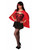 Adult Red 20" Phantom Magician Super Hero Costume Cape