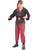 Adult Mens Pirate Ship Crew Matie Captain Costume With Deluxe Lace-Up Shirt
