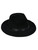 Classic Black Felt Roaring 20s Gangster Fedora Hat