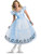 Womens Deluxe Alice in Wonderland Blue Costume Dress