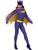 Womens Sexy Classic Grand Heritage 1960s Batman Batgirl Costume