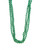 33" Inch Green Mardi Gras St. Patricks Day Beads Necklace Costume Accessory