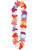 Silk N Petals 36" Multi-Color Hawaiian Flower Lei Necklace Costume Accessory