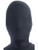 Disappearing Man Scary Evil Black Nylon Fabric Costume Mask Hood