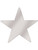 Silver Jumbo Foil Star Party Cut Out Wall Decal Decoration