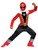 Childs Boys Red Power Rangers Super Megaforce Classic Costume
