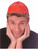 Adult Mens Red Jewish Jew Yarmulke Beanie Hat