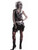 Womens 6-12 Zombie 80s Punk Rocker Chick Costume