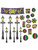 Mardi Gras Carnival Party New Orleans Street Lights Wall Props Decoration