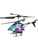 10" Remote Control LED Light Up Bubble Blaster Toy Flying Helicopter