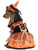 Orange Black Witch Warlock Dog Pet Costumes