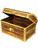 Pirate Buccaneer Medium Treasure Chest Party Favor Storage Box Decoration