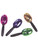 Metallic Maracas Shakers Assorted Colors 12 Sets Costume Accessory