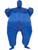 Blue Adult Infl8s Full Body Inflatable Costume Jumpsuit Large 42-44