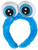 Halloween Character Cute Blue Monster Plush Headband Costume Accessory