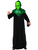 Adults Mens Classic Green Space Alien Robe And Mask Costume