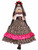 Womens Day Of The Dead Lady Skeleton Skull Mexican Festive Dress Costume