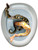 Removable Bathroom Snake Toilet Seat Peel 'N Place Halloween Decoration