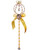 Child's Girls Disney Princess Belle Beauty And The Beast Wand Costume Accessory