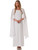 Womens Lord of the Rings Hobbit Galadriel Royal Elf Angel Princess Costume