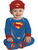 Baby Infant Newborn Cute Superman Man of Steel One-Piece Bodysuit Costume