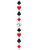 Casino Gambling Night Card Suit Party Banner Stringer Flag Decoration