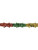 8"x9' Metallic Multi-Colored Gleam Garland Hanging Wall Party Decoration