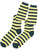 Adult Bumblebee Bee Striped Yellow Black Long Costume Socks