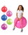 Child's Inflatable Knobby Handle Giant Bouncy Ball Toy Costume Accessory