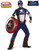 Deluxe Adult Marvel The Avengers Captain America Costume