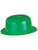 Irish St Patricks Day Plastic Green Derby Hat Costume Accessory