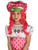 Child Strawberry Shortcake Pink Red Costume Hat