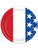 USA Patriotic American Tableware Lunch Dinner Party Paper Plates Decoration