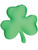Large Green St. Patrick's Day Celtic Shamrock Pillow